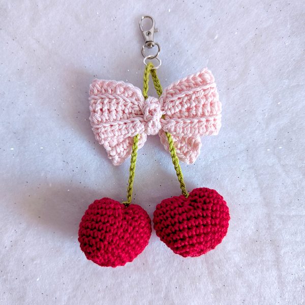 Porte-clé Cœur de Cerises