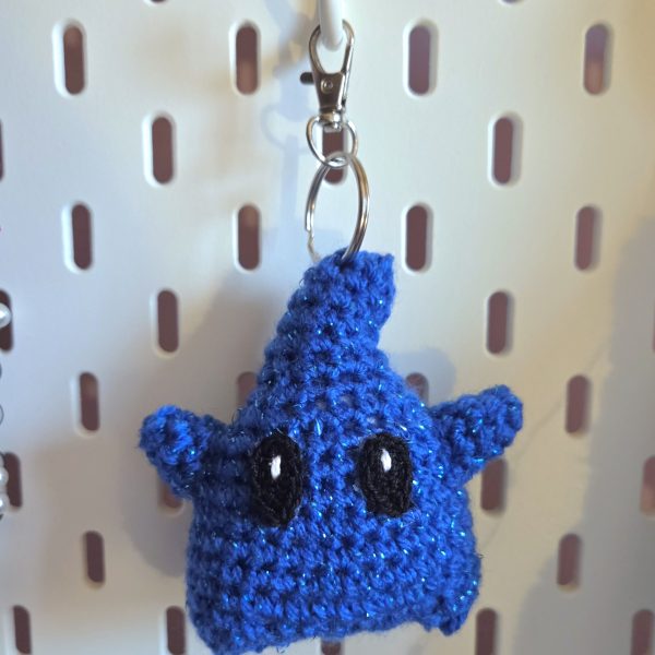 Porte Clé Étoile Galaxy - Bleu irisé